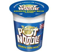 Pot Noodle Chinese Chow Mein, Lot de 6 gobelets (6 x 90 g)