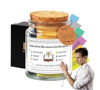Pot Notes Bibliques - Pot De Prière Et Espoir Avec Coloration Des Écritures | Pots Versets Bibliques Pour Émotions | Kit Messages Bìbliques Motivants | Idéal Pour Sentiments, Développement Personnel,