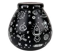 Pot of Dreams Tirelire en céramique Peinte à la Main pour économiser de l'espace et économiser de l'espace | Cadeau décoratif Parfait pour Les Vacances et Les Vacances en Famille