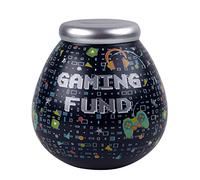 Pot of Dreams Tirelire Peinte à la Main en céramique Noire - Cadeau décoratif Parfait pour Les Nouveaux Jeux vidéo et Jouets