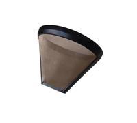 Pot Ou Filtre En Verre for Machine À Café, Compatible Avec DeLonghi,ICM14011, Accessoires De Rechange for Machine À Café(Black filter)