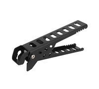 Pot Pan Bol Gripper Hot Plat Plate Halder Clip Clip Clip Terre Anti Slip pour voyage extérieur Camping Home Baking Fabriqué en aluminium (Noir)