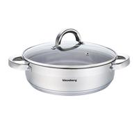 Pot Plat - KING HOFF - KB-7172 - 24cm - Acier 18/10 - Compatible Induction