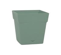 Pot polypropylène EDA 13642 v.la Diam.0 L.24.8 x l.24.8 x H.24.6 cm vert laurier