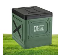 Pot Porta portable, toilettes de camping avec couvercle Couvercle