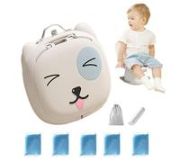 Pot portable pour tout-petits, pot de voyage pour tout-petits | Pot de voiture de voyage pliable | Pot de voyage portable avec papier absorbant, pratique pour les voyages et les aventures en