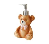 Pot porte-lotion - Récipient en forme d'animal de dessin animé en ABS, mécanisme décoratif à dessus poussoir | Charmant dispositif de Distribution de nettoyant, nouveauté, activité d'organisation d'év