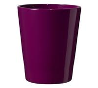 Pot Pot de pots de fleurs Pot de fleurs Cache-pot Mûre brillant 14 cm