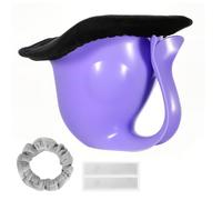 Pot pour bébé pour l'apprentissage de la propreté, toilettes pour enfants, pot de voyage, pot de rangement, design attrayant en forme de poisson, violet