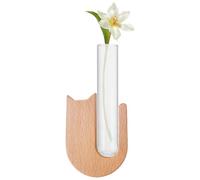 Pot pour boutures pour prise d'air, support en bois, porte- pour embout d'air, décoration esthétique intérieure de voiture pour berline fourgonnettes