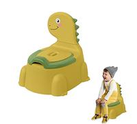Pot pour enfant en forme de dinosaure avec base antidérapante - Toilettes ergonomiques pour garçons/filles, portable et siège profond en polypropylène empêchant les éclaboussures, facile à transporter