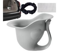 Pot Pour - Pot De Poisson Portable 14 Cm | D'apprentissage Antidérapant Pour Bébés | Pour La Maison, Les Voyages, L'extérieur, La Salle De Bain, La Caravane, Les Toilettes Et La Maison.