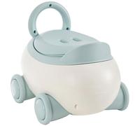 Pot pour tout-petits, toilettes d'apprentissage de la propreté en plastique pour bébé avec seau intérieur amovible et protection contre les éclaboussures, voiture de combat dessin animé migno