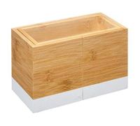 Pot Range-Couverts Bambou ""Modern"" 18cm Blanc