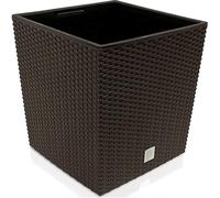 POT RATO 64 LITRES AVEC COUPE POUR PLANTATION COULEUR MOCCA 40 X 40 X 41 CM.