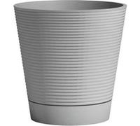 Garden ID Pot réserve d'eau Green Care Sense 40 cm Bleu-gris 100% recyclé Garanti 10 ans