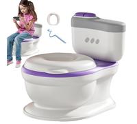 Pot résistant aux éclaboussures pour, toilettes d'apprentissage de la propreté pour tout-petits, outil d'apprentissage de la propreté réaliste, toilettes portables d'apprentissage de la propre