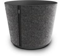 Pot rond à réserve d'eau plastique Poetic Casa Sleeve marron ø36,7 x h.31,2 cm