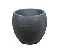 Pot rond Graphit Ø50cm - Contenance 46L - Gris anthracite