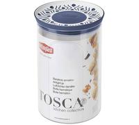 Pot Rond - Stefanplast - Tosca - Bleu - Résine - 1.2 L