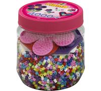 Hama Perles à repasser – Pot 4 000, Taille MIDI, 3 plaques – Mixte dès 3 ans