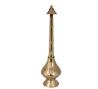 Pot sacré en laiton de 30,5 cm - Arroseur d'eau bénite - Culte religieux divin / Gulab Pash / Gulab Pashi / Holy Pot Paneer Sombu/Arroseurs