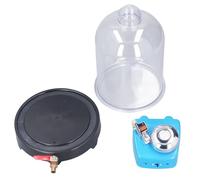 Pot Sonore Sous Vide, Outils Pédagogiques de Physique, Pot à Cloche pour Expériences Sous Vide avec Démonstrations D'eau Bouillante et Observations de la Pression Atmosphérique