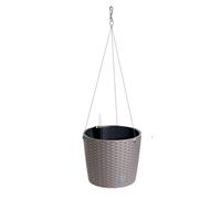 Pot suspendu RATO ROUND + insert, 25,6 cm - mocca