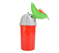 Pot Urinoir Portable pour bébé - Toilettes D'urgence Améliorées pour les Tout-petits, Parfaites pour les Voyages en Voiture et le Camping (Rouge)