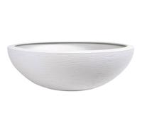 Pot vasque Ø 59 cm - EDA - Graphit UP - 39 L - Ø 59 x H. 21 cm - Blanc cérusé
