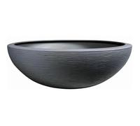 EDA Pot vasque Graphit Up 39 L Ø 59 x H 21 cm Gris anthracite