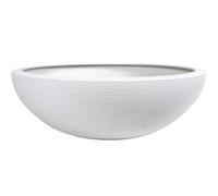 Pot vasque Ø 59 cm - EDA - Graphit UP - 39 L - Ø 59 x H. 21 cm - Blanc cérusé