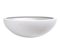 Pot vasque ovale EDA Graphit Blanc cérusé 59 x 21 cm 39 L double paroi Blanc cérusé G