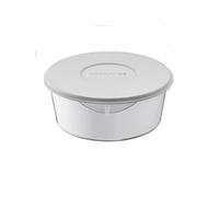 Lagrange Pot à Skyr et fromage blanc 440501 – 1 L, système d'égouttage breveté – Blanc