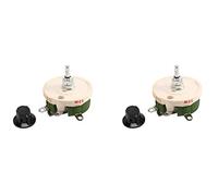 Potadak 2X 50W 10 Ohm en Ceramique Potentiometre Variable Resistance Rheostat