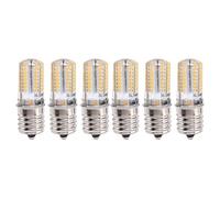Potadak 6X E17 Socket 5W 64 Lampe LED Ampoule 3014 SMD Blanc Chaud AC 110V-220V