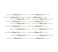 Potadak Lot de 20 interrupteurs miniatures de 14 mm x 2 mm, longueur 44 mm