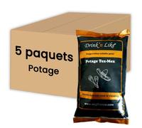 Potage Instantané Distributeur Automatique Drink'n Like Soupe Tex Mex - 5 paquets - 5 Kg