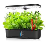 Potager d’Intérieur Hydroponique - Permet à 12 Plantes de Pousser en Simultanée - Jardin d'intérieur Intelligent avec Lumière LED