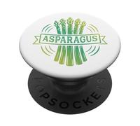 Potager rétro Asperges PopSockets PopGrip Adhésif