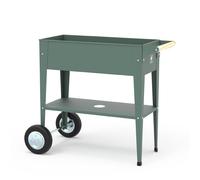 Potager surélevé à roulettes