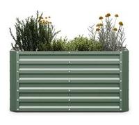 Blumfeldt Jardinière surélevée High Grow Straight 120x60x60 cm 575L tôle d'acier ondulée