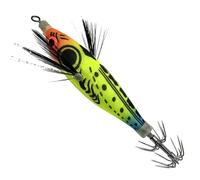 Potas de calamars pour eau salée, ventre brillant réaliste avec hameçon | Pour la pêche en rive, ruisseau, lac, réservoir, zone côtière, truite, poulpe