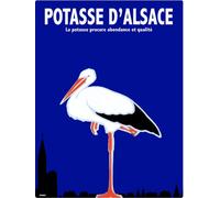 POTASSE D'ALSACE Affiche Poster Reproduction - Format 50X70 cm sur Papier Luxe 300 GR. Qualité supérieure. Tous formats possibles. Nous Contacter.