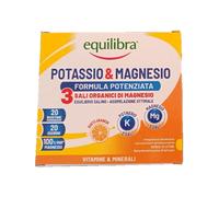 Equilibra Potassium et Magnésium 3 Sels Organiques 20x5,2g