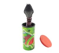 Potato Chip Bouncing Snake, Realistic Jumping Spring Snake, 2.36 inches Safe and Funny Trick Prank Toy, Decoration Surprise Prop for Party Gatherings, Friends Family Office Home Halloween Use