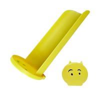 Potato Chips Slider Tray - Snack Holder Dispenser for Movies | Reusable Pull Out Food Bowl, Perfect for Chips Popcorn Nuts Party Leisure Home Movie Night Convenient Snack Serving, 20cm Yellow