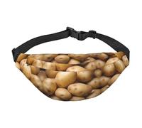 potato Grand sac banane tendance pour voyage, décontracté, convient pour le sport, la course, le cyclisme, les voyages, la pêche
