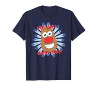 Potato Head Put On A Happy Face 4th Of July T-Shirt