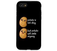Potato is Not Okay Funny Potato Joke Meme Vegetable Potating Coque pour iPhone SE (2020) / 7/8